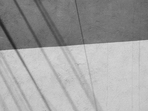 Wall grey shadow light summer background sunight overlay nature Stock Photos