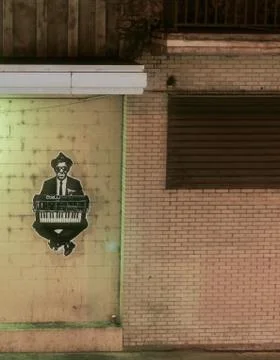 The Wall Guy Stock Photos