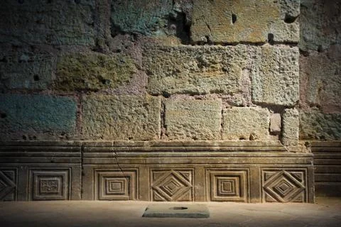Wall in Hagia Eirene Stock Photos