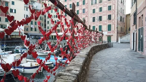 The wall of hearts 動画素材 101487283