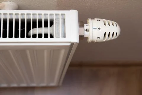 Wall heater closeup Stock Photos