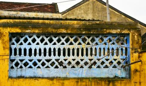 Wall in Hoi An Stock Photos