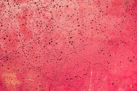 Wall with holes. Stock Photos