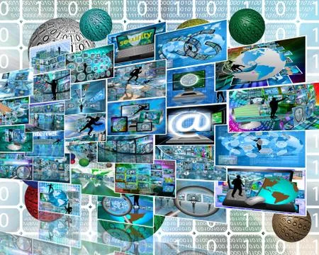 Wall Illustrazione stock