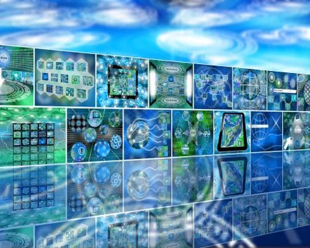 Wall Stock Illustration