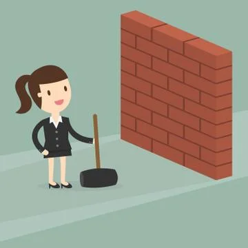 Wall Stock Illustration