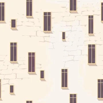 The wall Stock Illustration