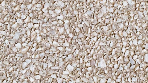 Wall of immured beige rubble, rotating, turning 스톡 동영상 245520499