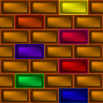 The wall of the ingot. Stock Illustration