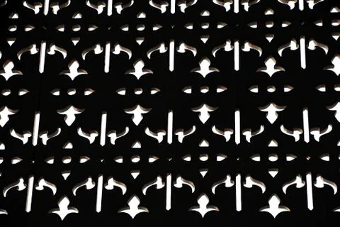 Wall Jig patterns Stock Photos