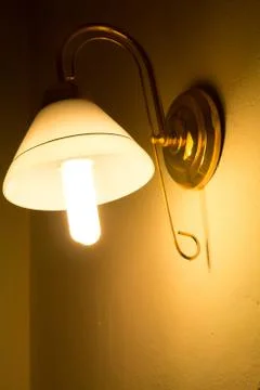 Wall lamp Foto stock