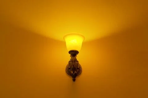 Wall lamp Stock Photos