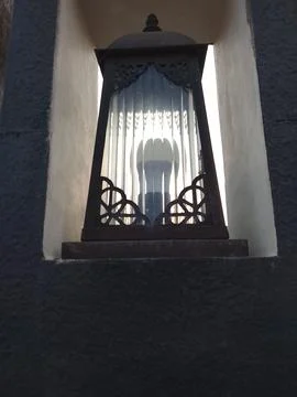 Wall Lantern Decorative Close Up Stock Photos