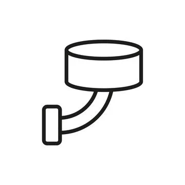 Wall light icon vector design templates simple and modern Stock Illustration
