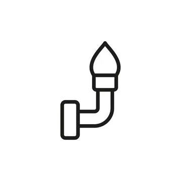 Wall light icon vector design templates simple and modern Stock Illustration