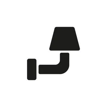 Wall light icon vector design templates simple and modern Stock Illustration