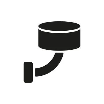 Wall light icon vector design templates simple and modern Illustrazione stock