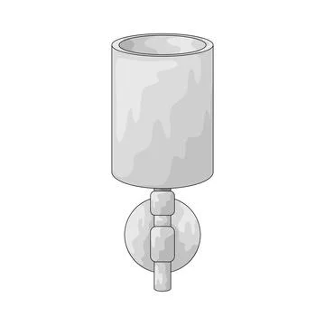 Wall Light illustration Stock Illustration