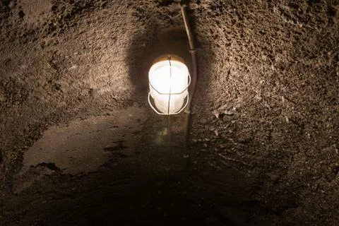 Wall light, industrial Stock Photos