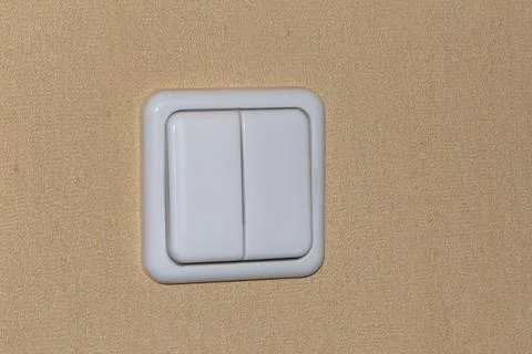 Wall light switch Stock Photos