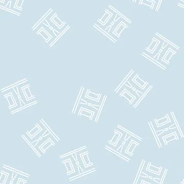 Wall lighting line seamless pattern Stock Illustration