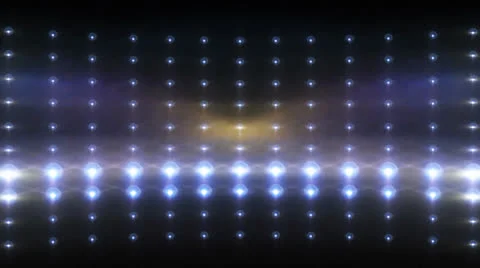 Wall of lights Blue HD (loops) Stock Footage 24715494
