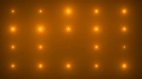 Wall of Lights Orange Stock Footage 53682113