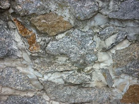 Wall lined stone, texture, background Foto stock