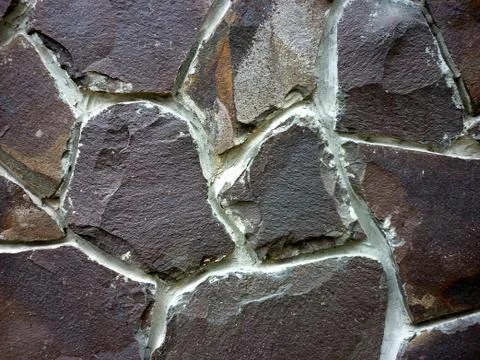 Wall lined stone, texture, background Stock Photos