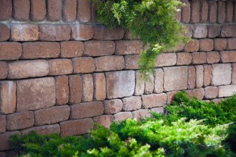 Wall made of bricks 写真素材