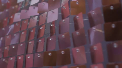 Wall made of movable elements Stock Footage 256725123