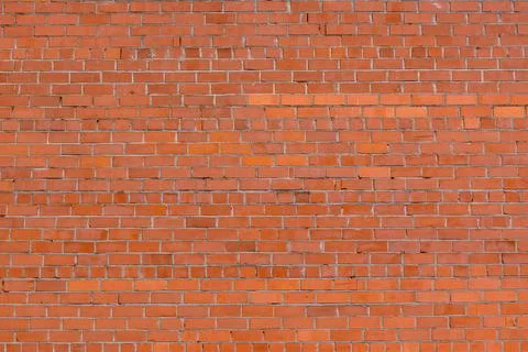 Wall made of old red brick as a background 7 Foto stock