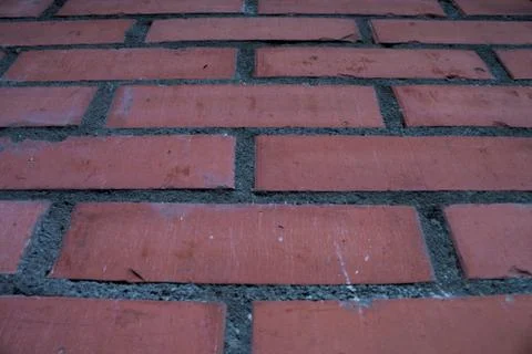 Wall made out of bricks Stock Photos