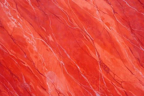 Wall made of red marble Foto stock