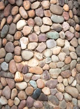 Wall made of stone Stock Photos