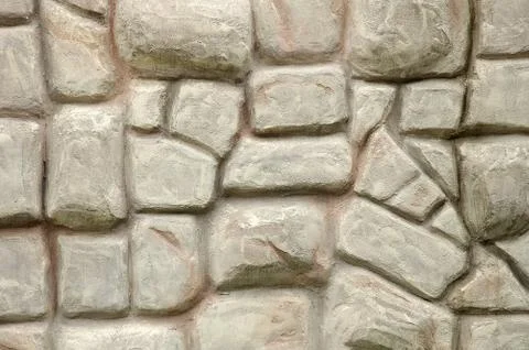 Wall made of stones Stock Photos