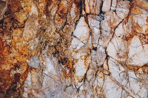 Wall marble. Brown texture. Stone background. Rock texture. Grunge Rough stru Stock Photos
