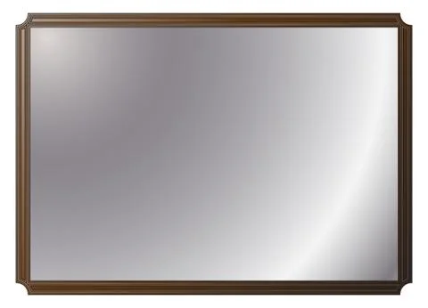 Wall Mirror Stock Illustration