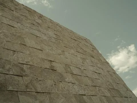 Wall Mixed with Sky Stock Photos