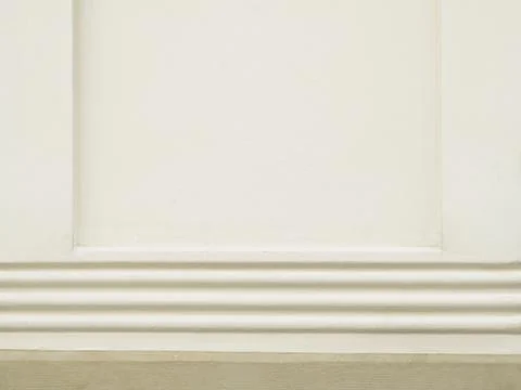Wall with molding. Stock Photos