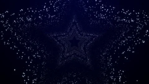 Wall Mood Shimmering Glitter Background Adorable Particles Stars Stock Footage 87644280