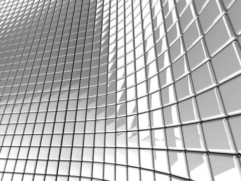 Wall of mosaic Stock Illustration
