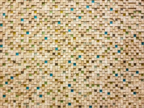 Wall mosaic Stock Photos