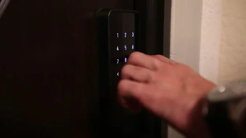 Wall mounted device 1 Stock Footage 308103115