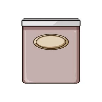 Wall mounted mailbox receiving correspondence and messages Stock Illustration