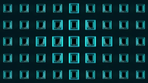 Wall of Neon Lights VJ Loops Stock Footage 74359851