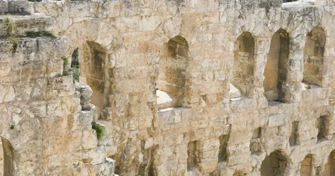 Wall of Odeon Stock Footage 91798263