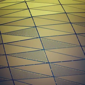The wall of the office building Foto stock