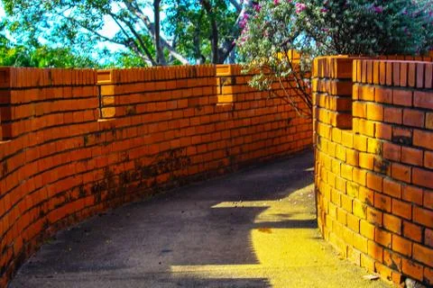 Wall old for a background Stock Photos