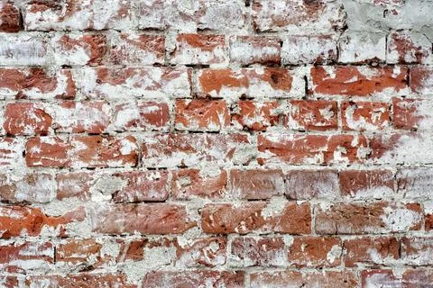 Wall of old brick. Stock Photos